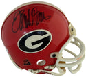 Terrell Davis Autographed Georgia Bulldogs Mini Helmet (JSA)