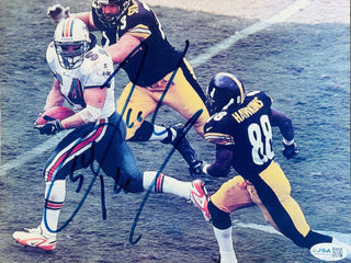 Zach Thomas Autographed Dolphins 8x10 Football Photo (JSA)