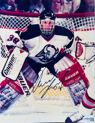 Dominik Hasek Autographed 8x10 Hockey Photo (JSA)