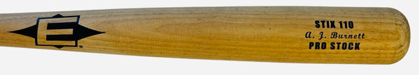 A.J. Burnett Game Used Pro Stock Stix 110 Bat
