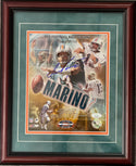 Dan Marino Autographed Framed 8x10 Photo L.E.# 13/1313 (JSA)