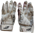 Victor Scott II Autographed Game Used Addidas Batting Gloves (Beckett Witness)