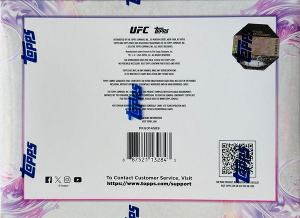 2024 Topps UFC Finest Hobby Box