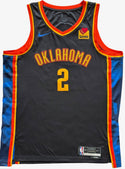 Shai Gilgeous-Alexander Signed Oklahoma City Nike City Edition Swingman Jersey (JSA)