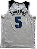 Anthony Edwards Signed Authentic Timberwolves Swingman Assciation Edition Jersey (JSA)