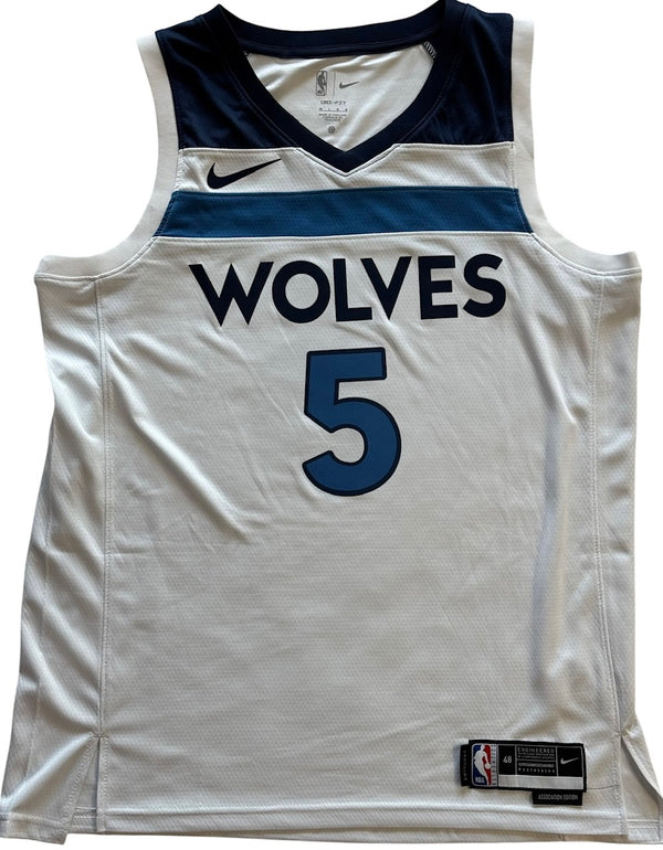 Anthony Edwards Signed Authentic Timberwolves Swingman Assciation Edition Jersey (JSA)