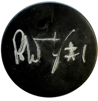 Roberto Luongo Autographed Hockey Puck