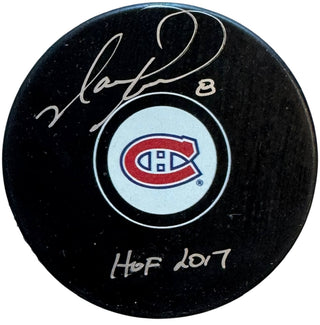 Mark Recchi Autographed Montreal Canadiens Official Puck