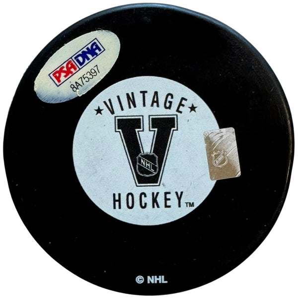 Bobby Hull Autographed Hartford Whalers Puck (pSA)