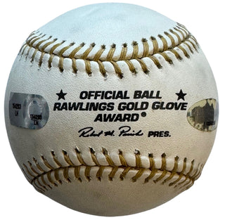 Don Mattingly Autographed Gold Glove Award Baseball (MLB)