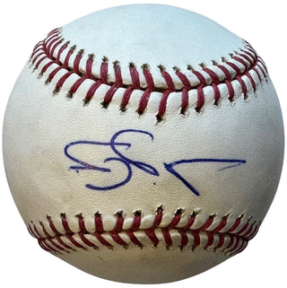 Nick Swisher Autographed Official Major League Baseball (MLB)