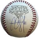 CC Sabathia Autographed Official 2009 World Series Baseball (MLB)