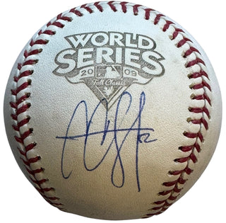 CC Sabathia Autographed Official 2009 World Series Baseball (MLB)