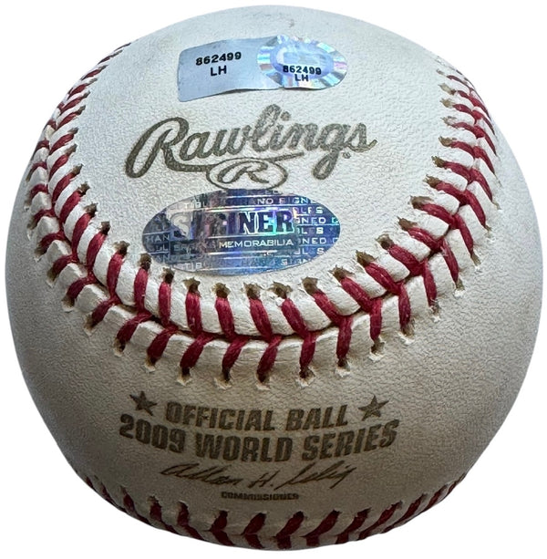 Joe Girardi Autographed Official 2009 World Series Baseball (MLB)