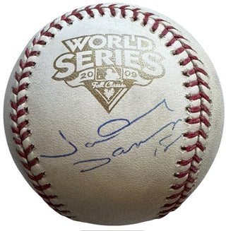 Johnny Damon Autographed Official 2009 World Series Baseball (MLB)