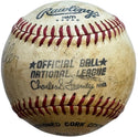 Bob Feller Autographed Official National League Baseball
