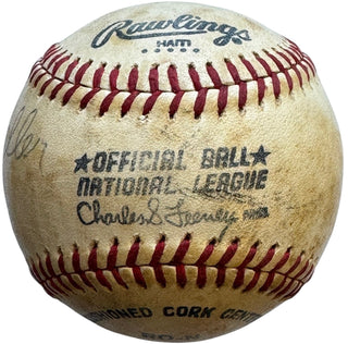 Bob Feller Autographed Official National League Baseball