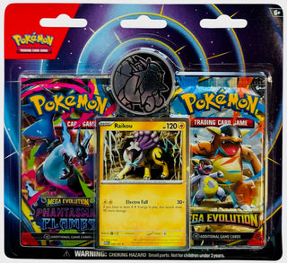 Pokemon Mega Evolution & Phantasmal Flames Raikou 2-Pack Blister Pack