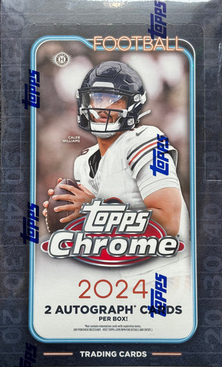 2024 Topps Chrome Football Hobby Box