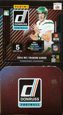 2024 Donruss Football Gravity Feed Box 48 Sealed Packs(1 Exclusive Yellow Parallel Per Pack)