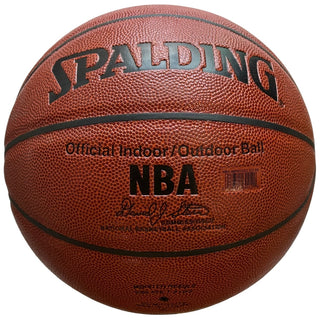 Larry Bird Autographed Spalding I/O Basketball (Mounted Memories)