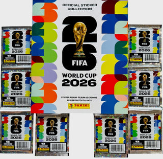 FIFA World Cup 2026 Official Sticker Collection - Soft Album & 8 Packs