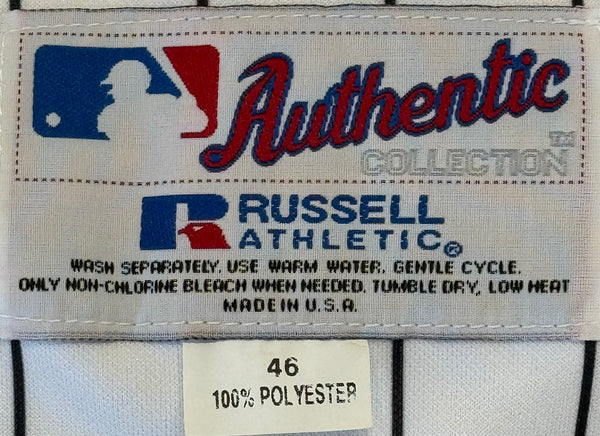 Juan Pierre Autographed Florida Marlins Authentic Russell Athletic Jersey