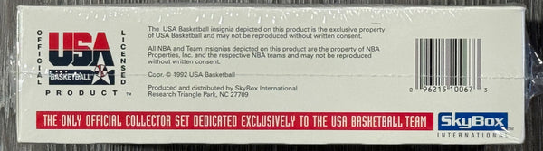 1992-93 Skybox USA Basketball Dream Team Box w/ 36 Packs Factory Sealed
