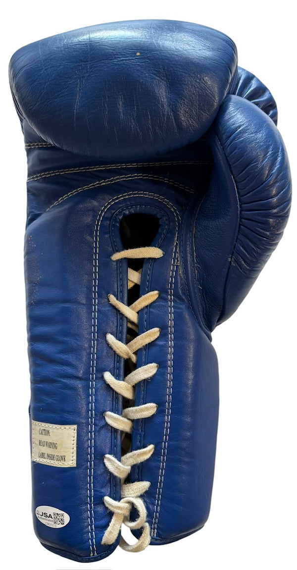 Hector Camacho Autographed Blue Ringside Right Boxing Glove (JSA)