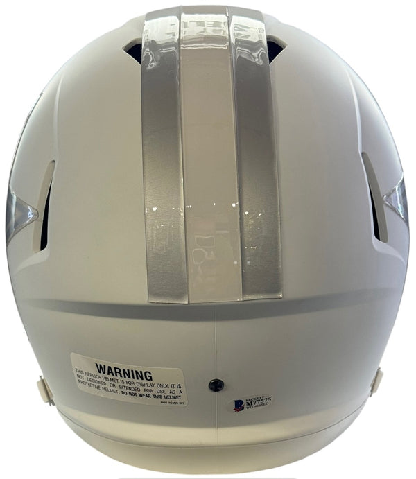 Amari Cooper Signed Dallas Cowboys Full Size Ice Helmet (Beckett)