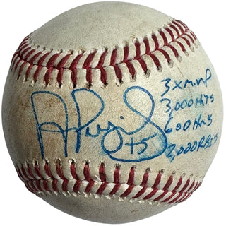Albert Pujols Autographed Game Used Official Major League Baseball (JSA)