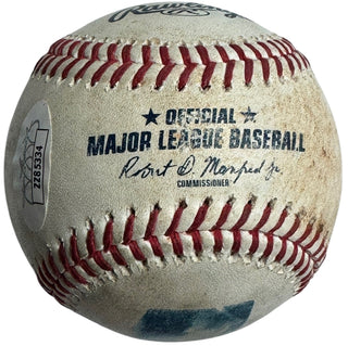Albert Pujols Autographed Game Used Official Major League Baseball (JSA)