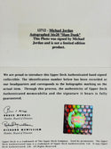 Michael Jordan Autographed Framed Slam Dunk 16x20 Photo (UDA)