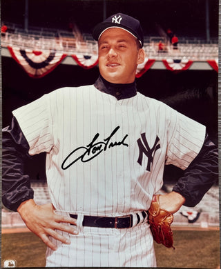 Ed Lopat Autographed 8x10 Baseball Photo