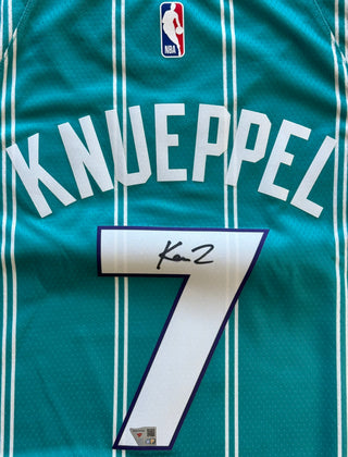 Kon Knueppel Charlotte Hornets Signed Authentic Jordan Brand Swingman Jersey (Fanatics)