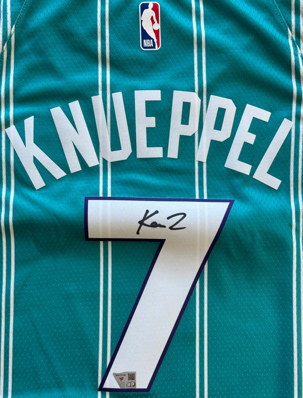 Kon Knueppel Charlotte Hornets Signed Authentic Jordan Brand Swingman Jersey (Fanatics)