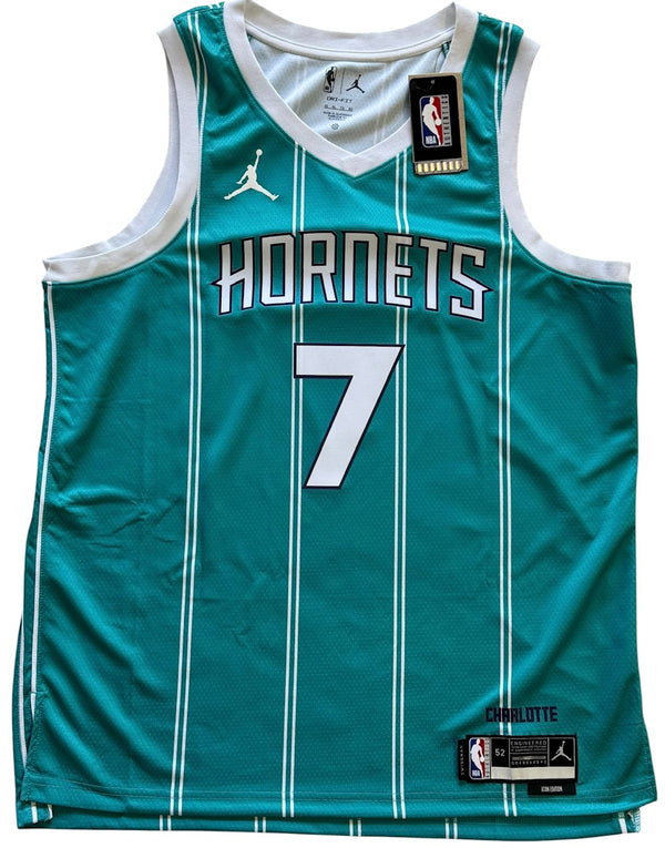 Kon Knueppel Charlotte Hornets Signed Authentic Jordan Brand Swingman Jersey (Fanatics)