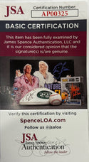 Junior Seau Autographed Wilson White Panel Football (JSA)