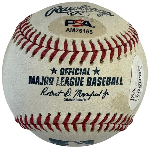 Luis Robert autographed Official Major League Baseball (JSA/PSA)