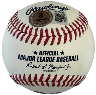 Julio Rodriguez Autographed Official Major League Baseball (Beckett)