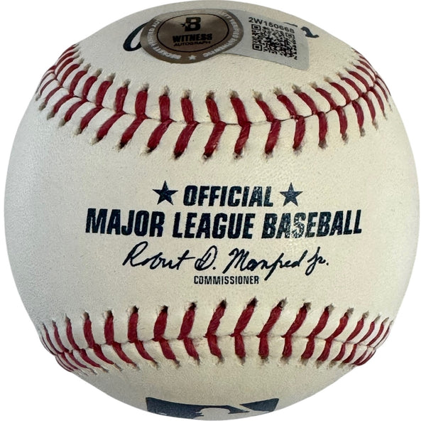 Pedro Martinez Autographed Official Major League Baseball (JSA)