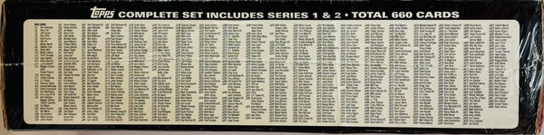 2008 Topps Baseball Complete Factory Sealed Set with Mickey Mantle Relic Card