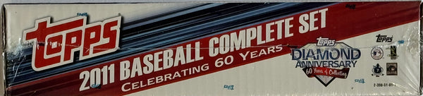 2011 Topps Baseball Complete Set Sealed Mint Topps Diamond Anniversay Freeman RC