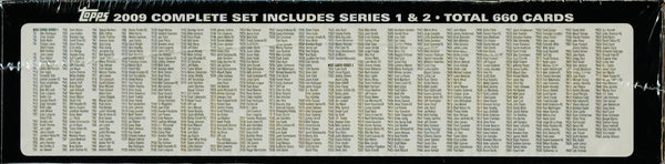 2009 Topps Baseball Complete Factory Sealed Set Babe Ruth Gold Topps Chrome