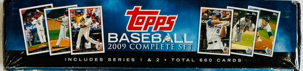2009 Topps Baseball Complete Factory Sealed Set Babe Ruth Gold Topps Chrome