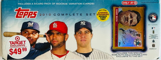 2010 Topps Baseball Complete Factory Sealed Set Babe Ruth Gold Chrome