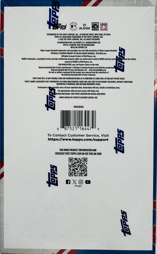 2026 Topps Series 2 Baseball Hobby Box