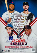 2026 Topps Series 2 Baseball Blaster Box (Exclusive Base Card Parallels)