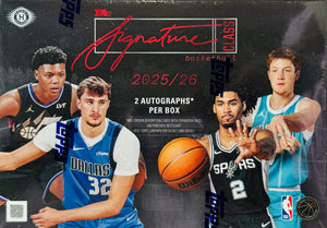 2025-26 Topps Signature Class Basketball Hobby Box