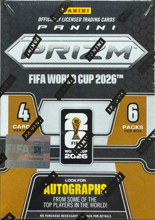 2026 Panini Prizm FIFA World Cup Soccer Blaster Hobby Box
